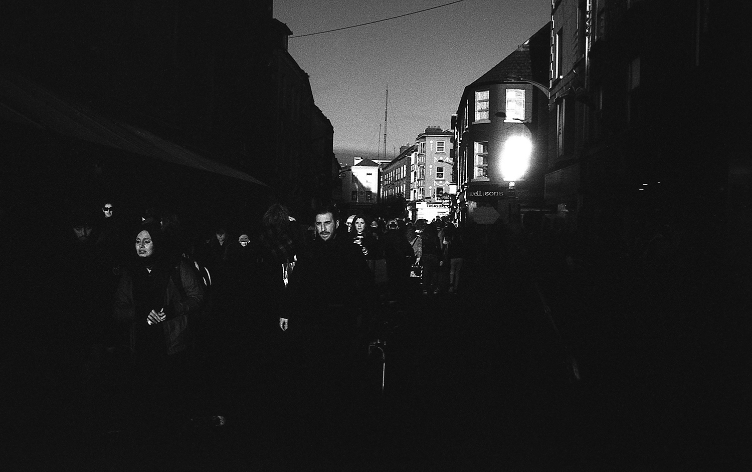 face in light, Galway
