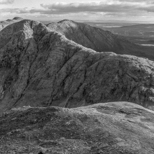 The Backbones of the Bens, Connemara, Co. Galway.