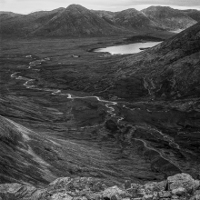 How the Valley Drains, Inagh Valley, Connemara, Co. Galway
