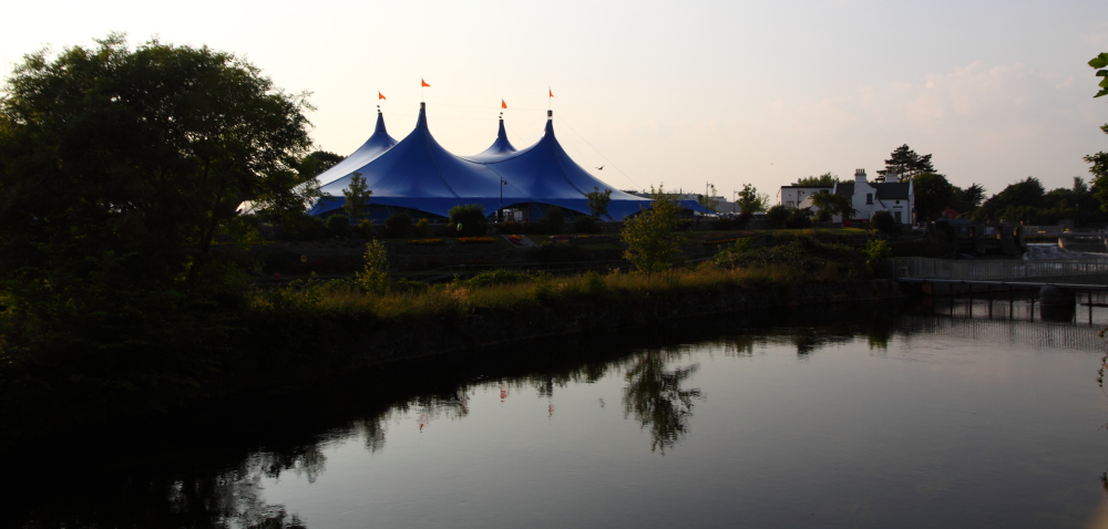 Big Top tent at the Galway Arts Festival