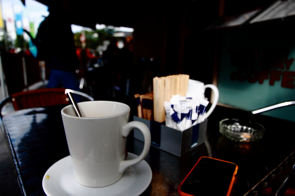 Coffee in Eyre Square