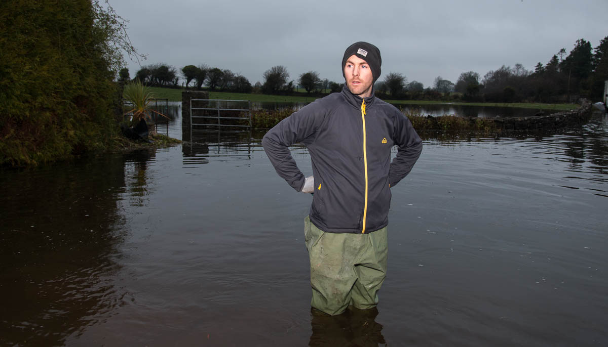 photos roundfort winter flood on farm