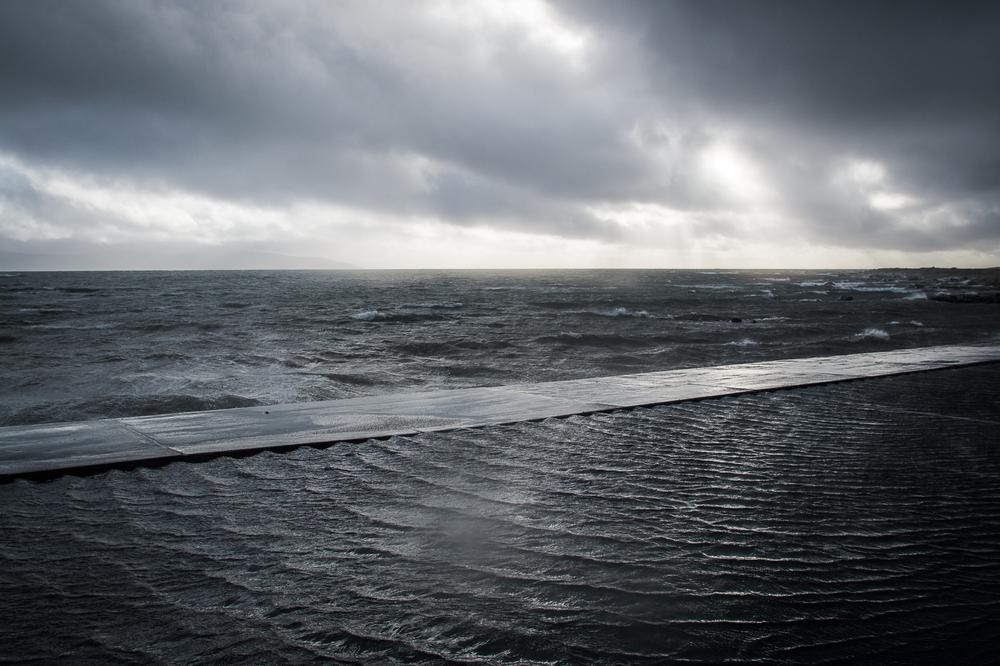 silver strand, storm ophelia, donal kelly photography