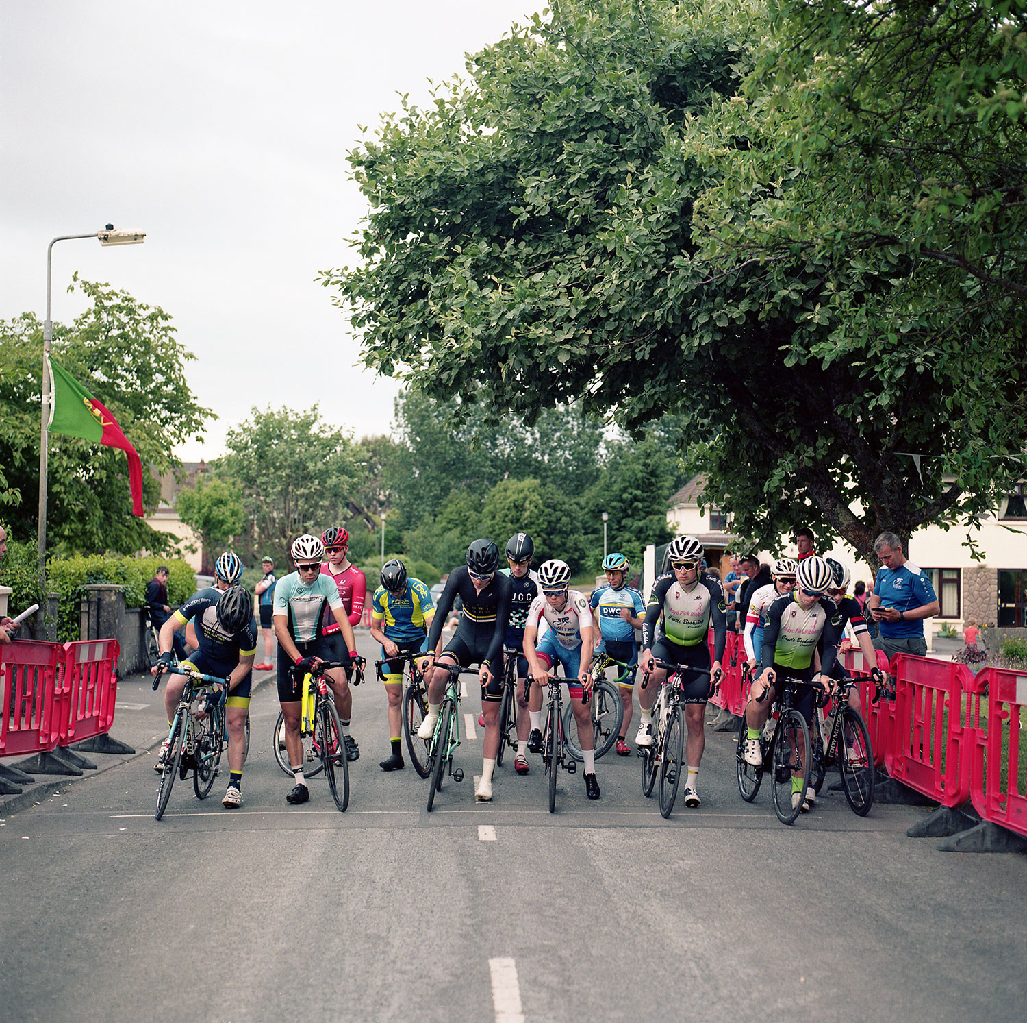 Galway Bay Cycling club, highfield park crit, film photography, donal kelly