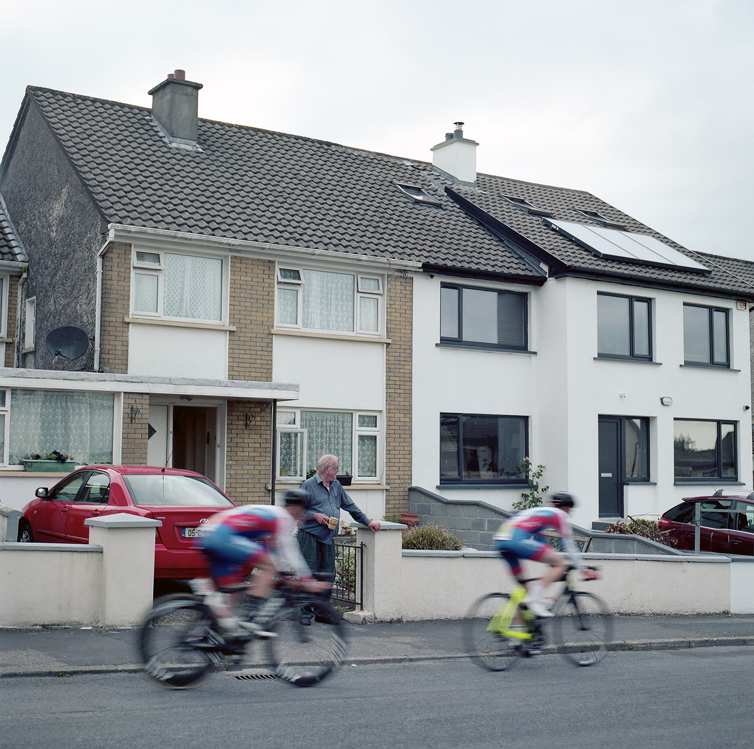 Galway Bay Cycling club, highfield park crit, film photography, donal kelly