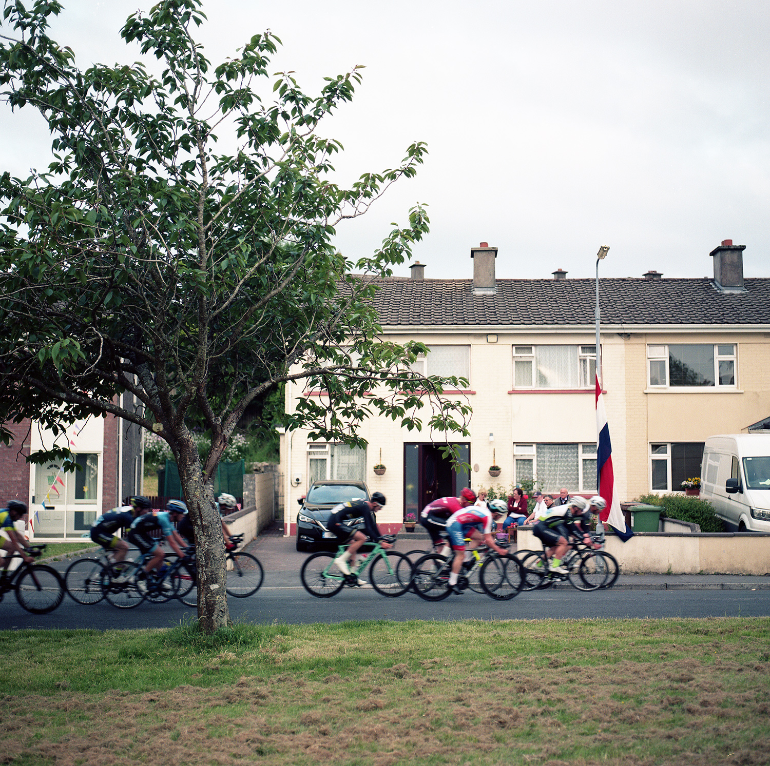 Galway Bay Cycling club, highfield park crit, film photography, donal kelly