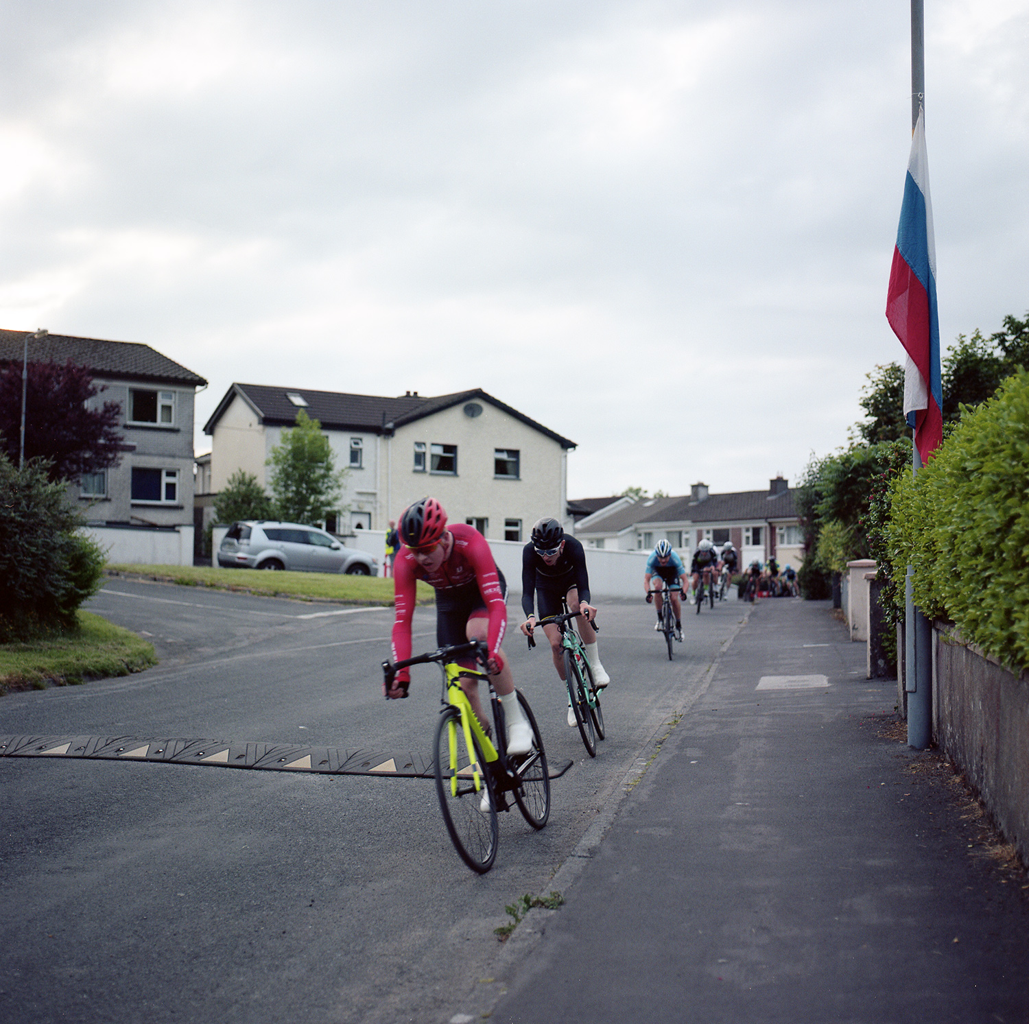 Galway Bay Cycling club, highfield park crit, film photography, donal kelly