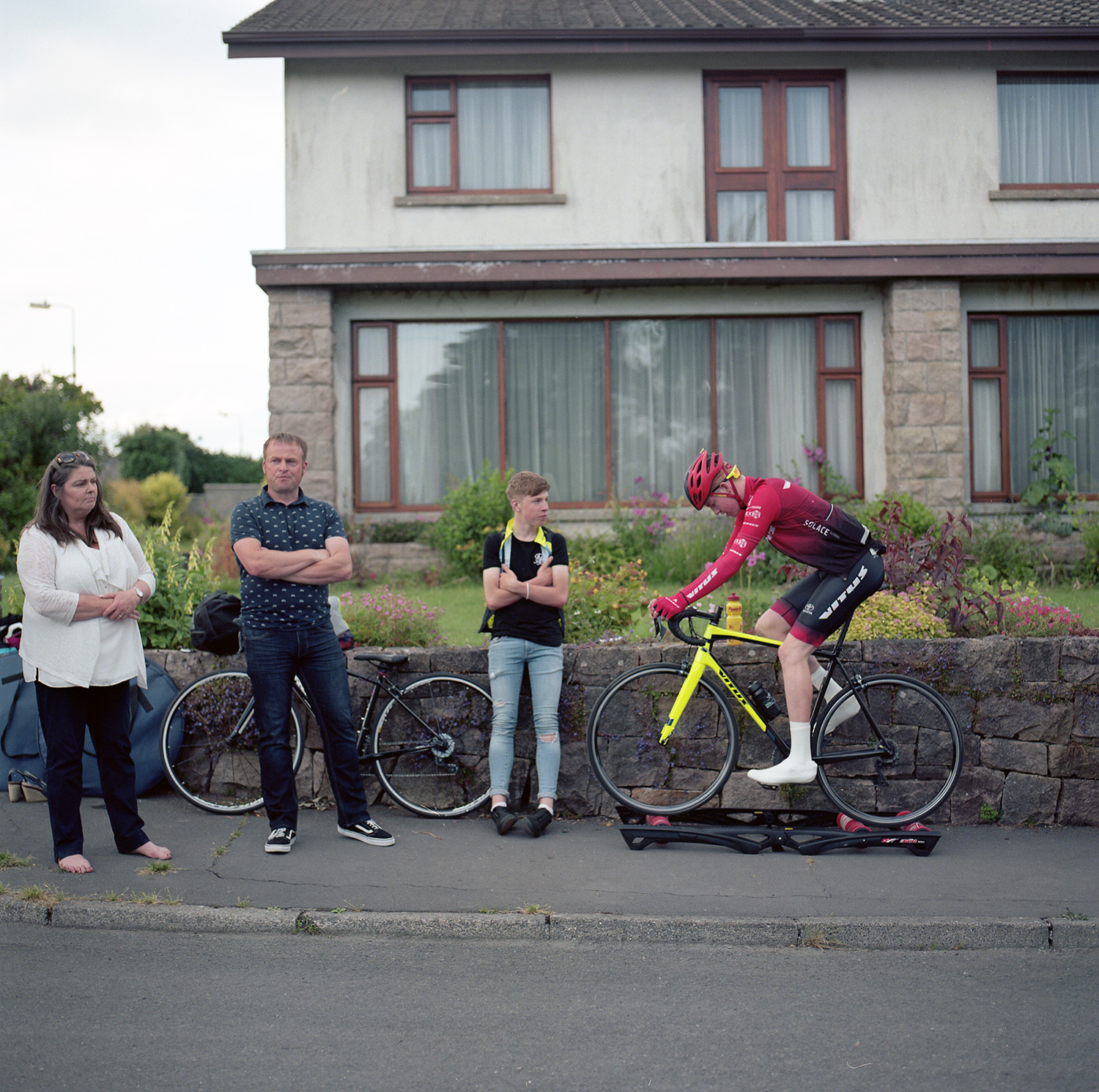 Galway Bay Cycling club, highfield park crit, film photography, donal kelly