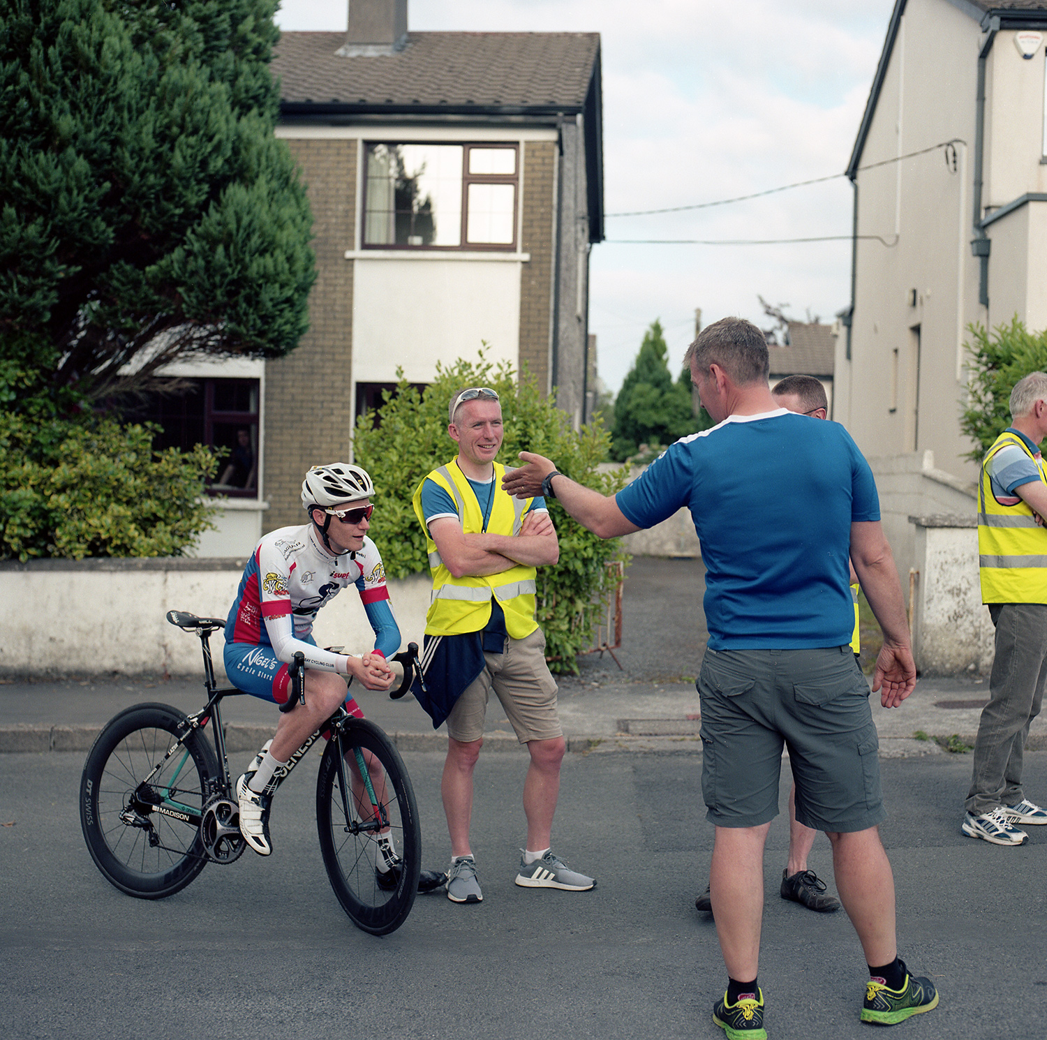 Galway Bay Cycling club, highfield park crit, film photography, donal kelly