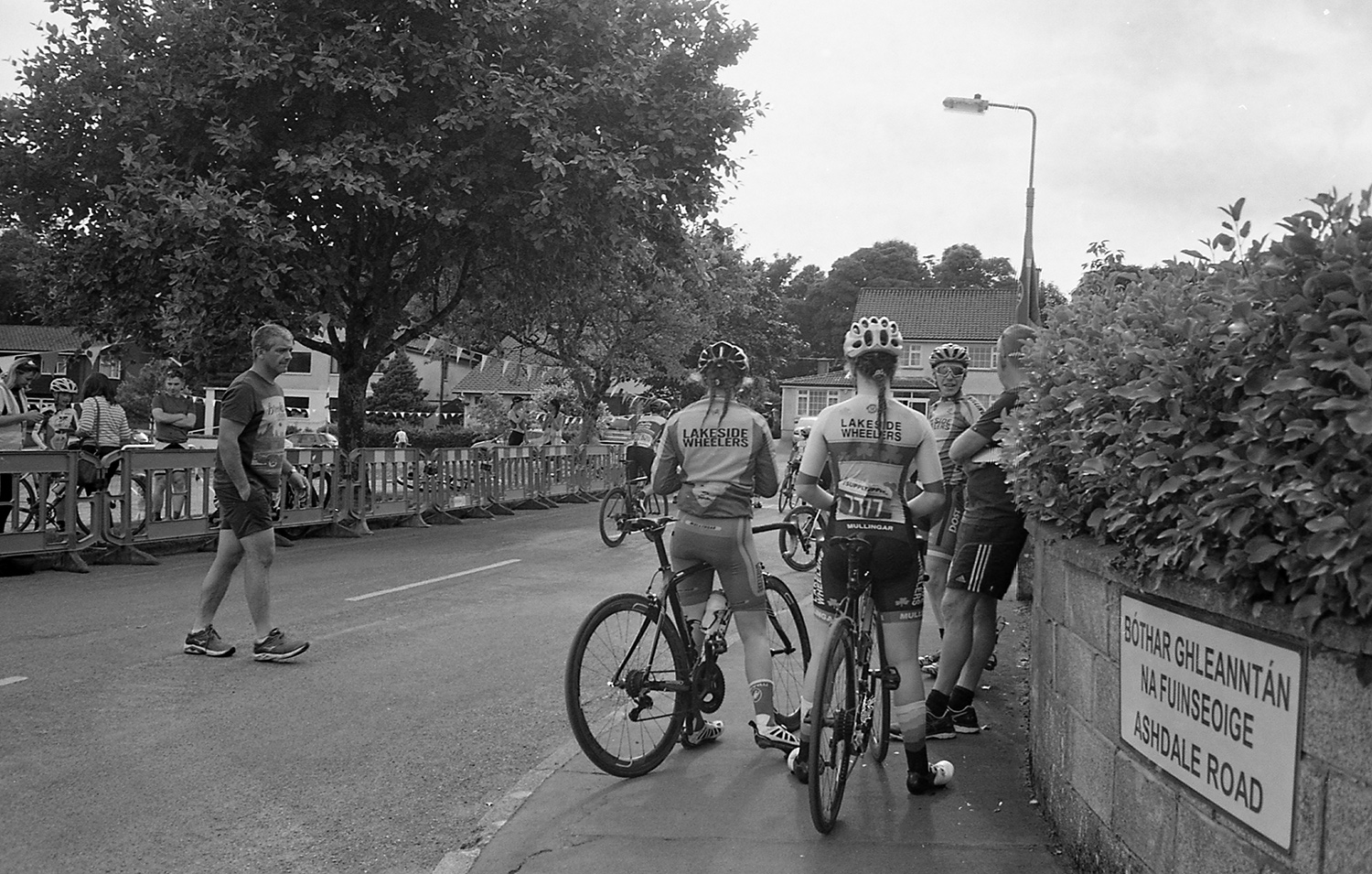 Galway Bay Cycling club, highfield park crit, film photography, donal kelly