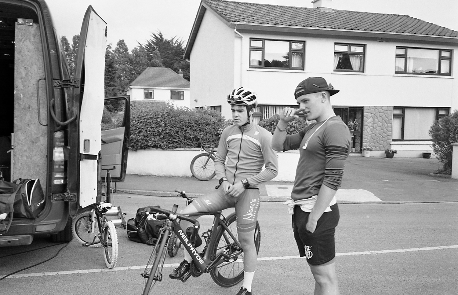 Galway Bay Cycling club, highfield park crit, film photography, donal kelly