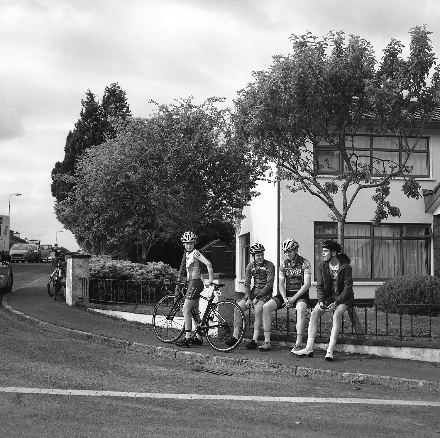 Galway Bay Cycling club, highfield park crit, film photography, donal kelly